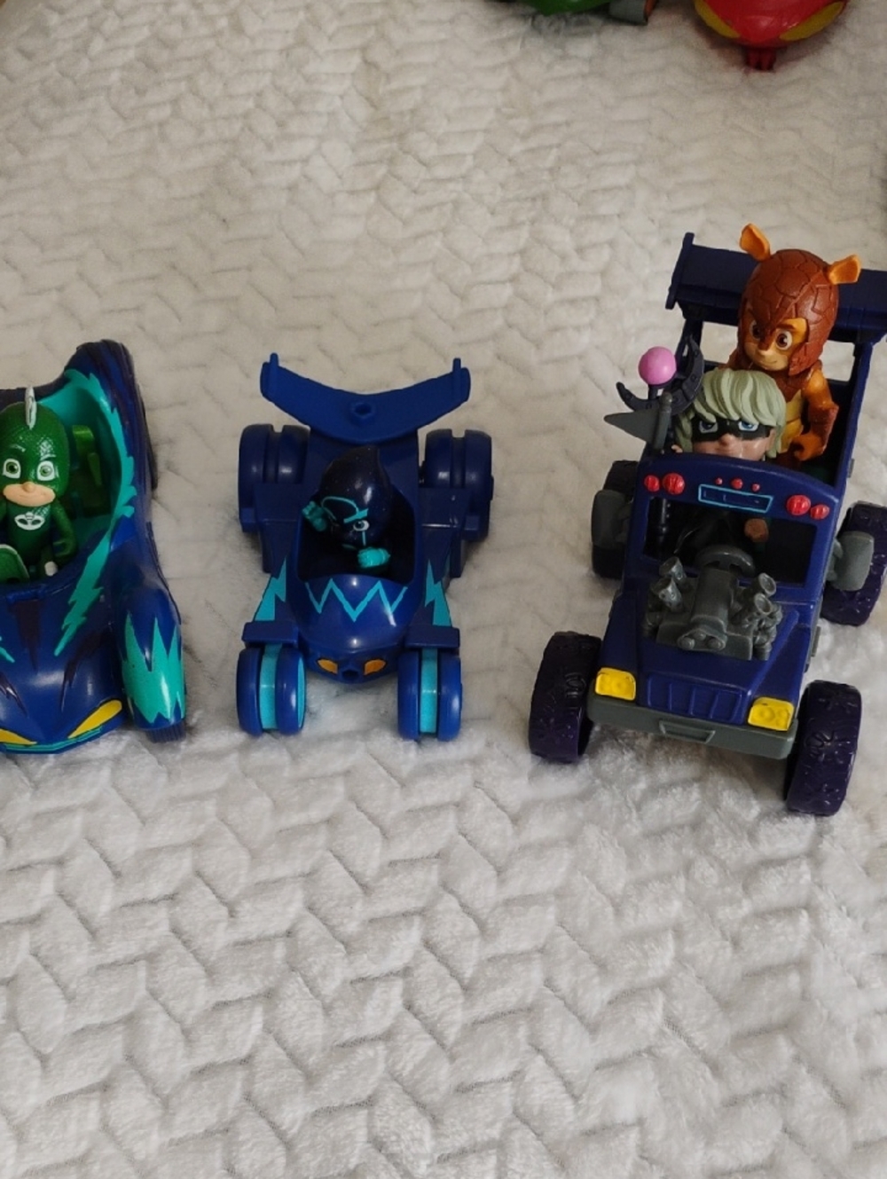 PJ Masks Blue Character Vehicle Set for Kids